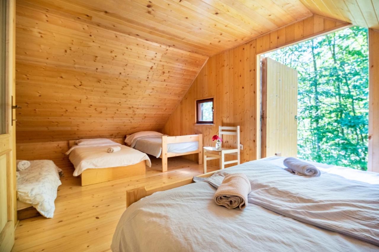 Miha Lodge - Mihcevo Plece Soča Zewnętrze zdjęcie